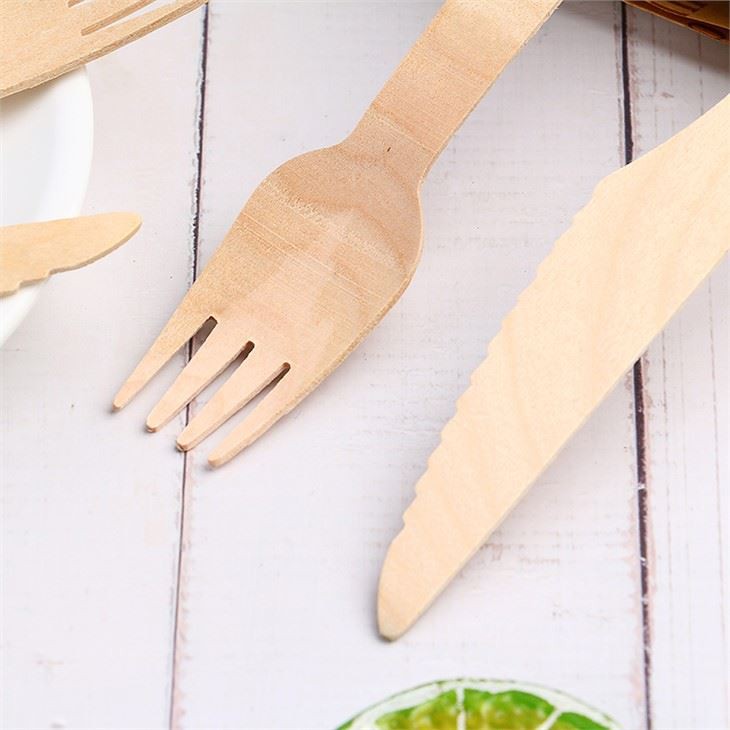 Disposable Wooden Bamboo Cutlery