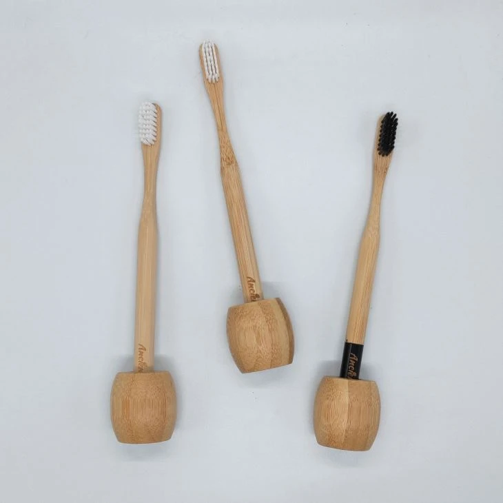 Eco-Friendly Wooden Handle Bamboo Toothbrush
