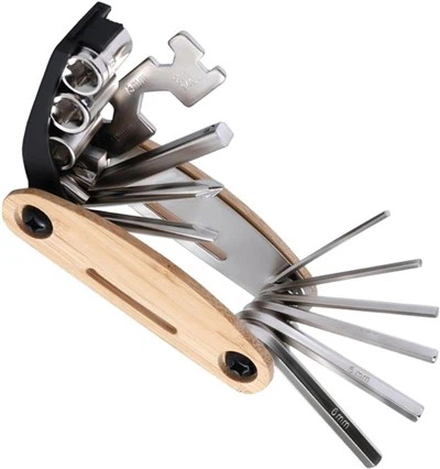 Kit di riparazione degli attrezzi per gli appassionati di ciclismo